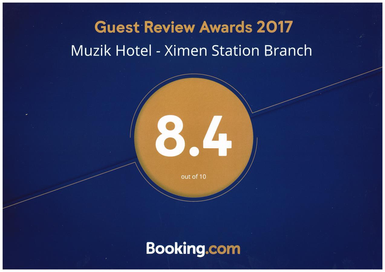 Muzik Hotel - Ximen Station Branch Taipei Exteriör bild